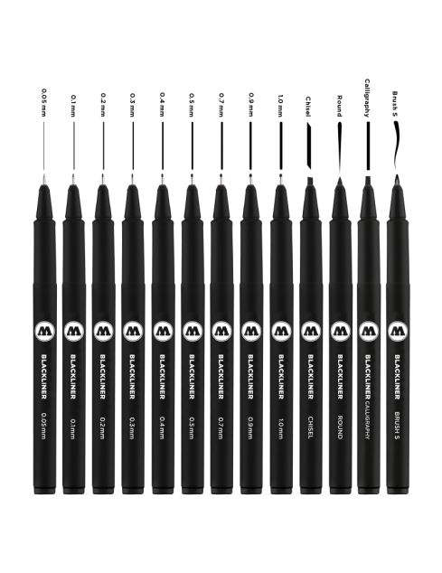 Blackliner set complet 13pces